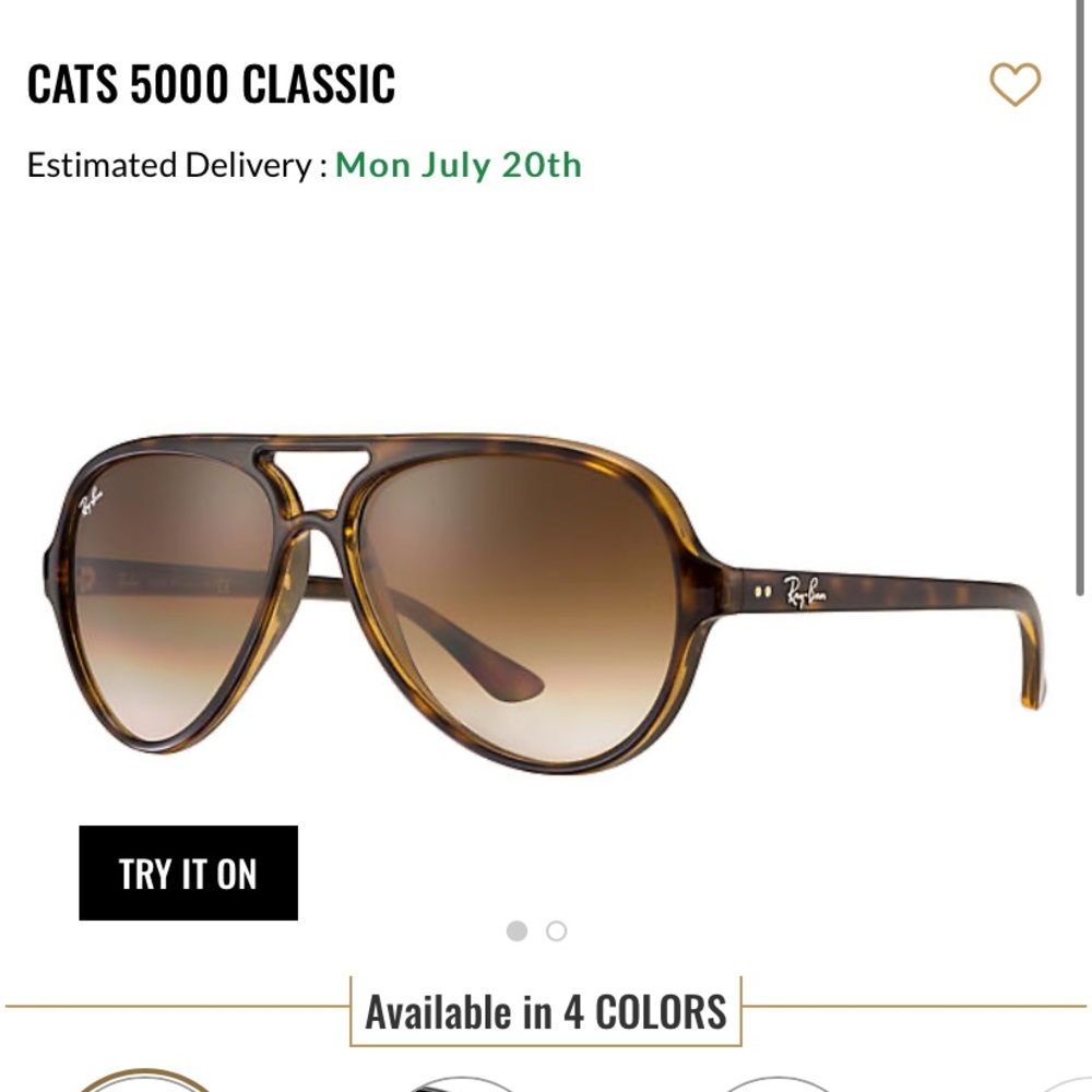 Ray Ban Classic Sunglasses